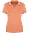 NS228 Native Spirit Ladies Terry Towel Polo Shirt Apricot colour image
